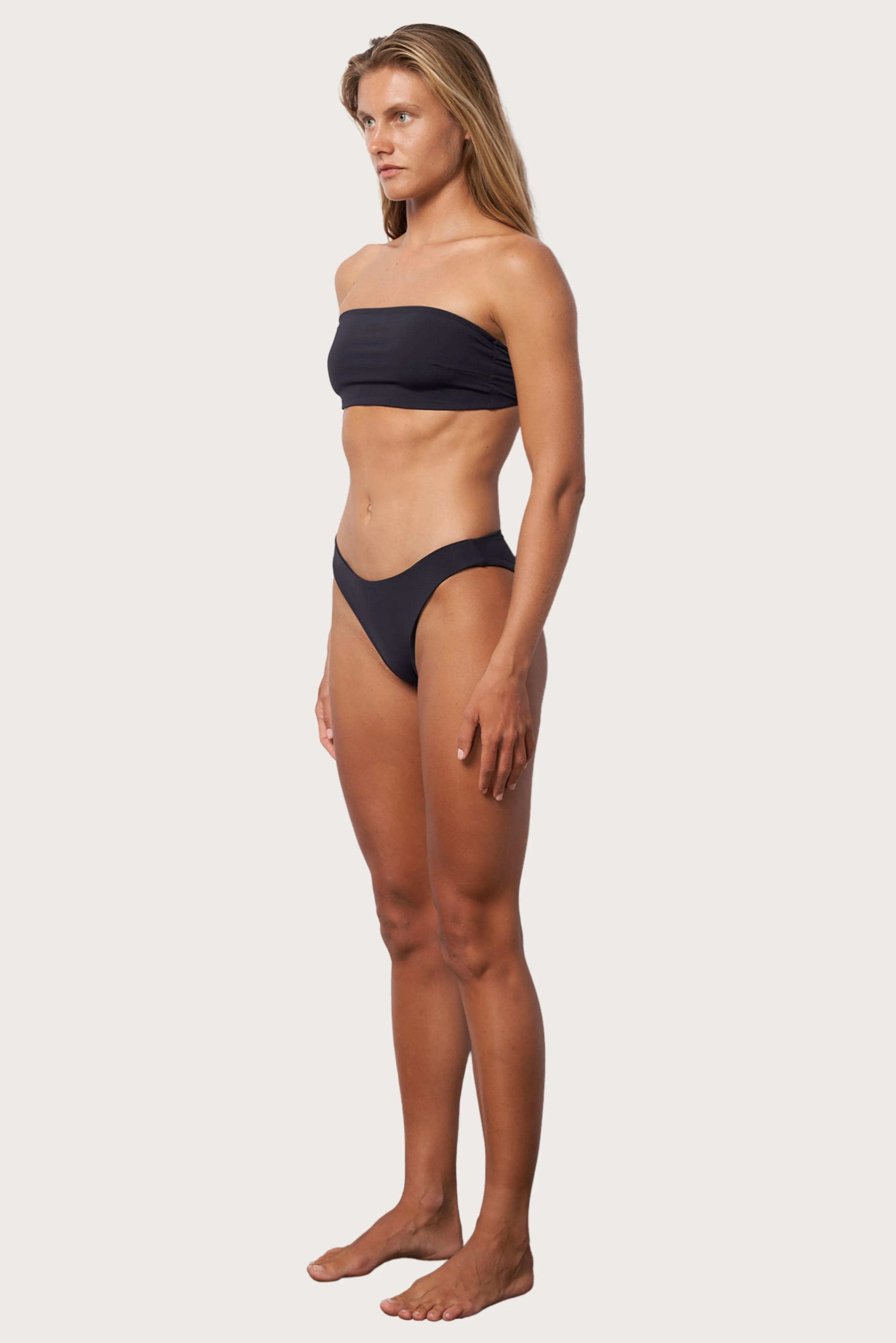 Slide Bandeau Bikini Top - Moonless Night