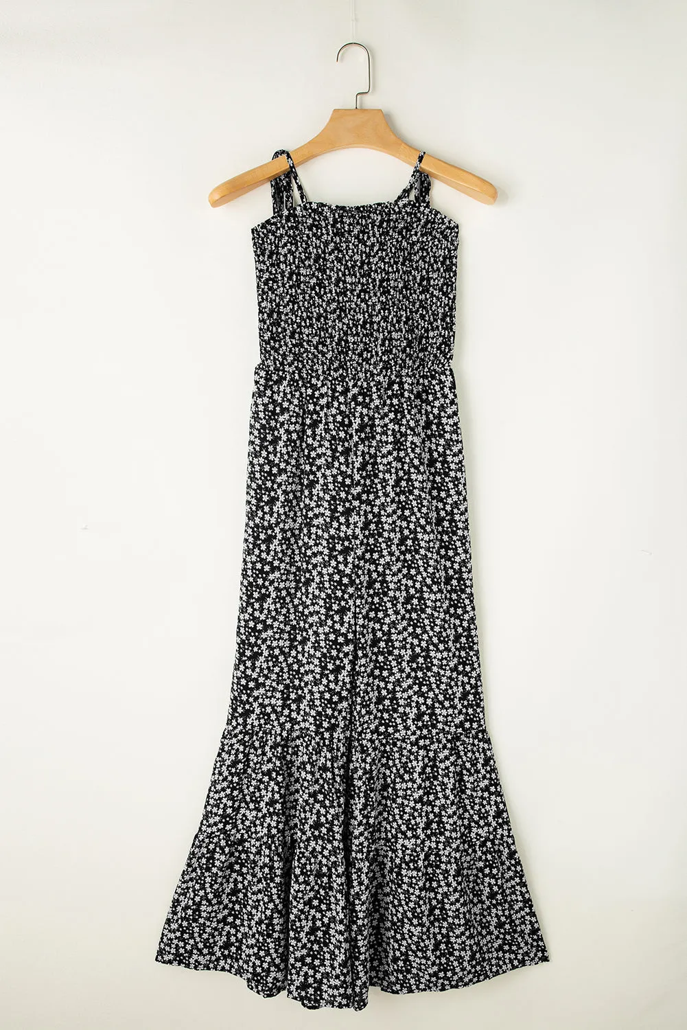 Smocked Bodice Jumpsuit Daisy