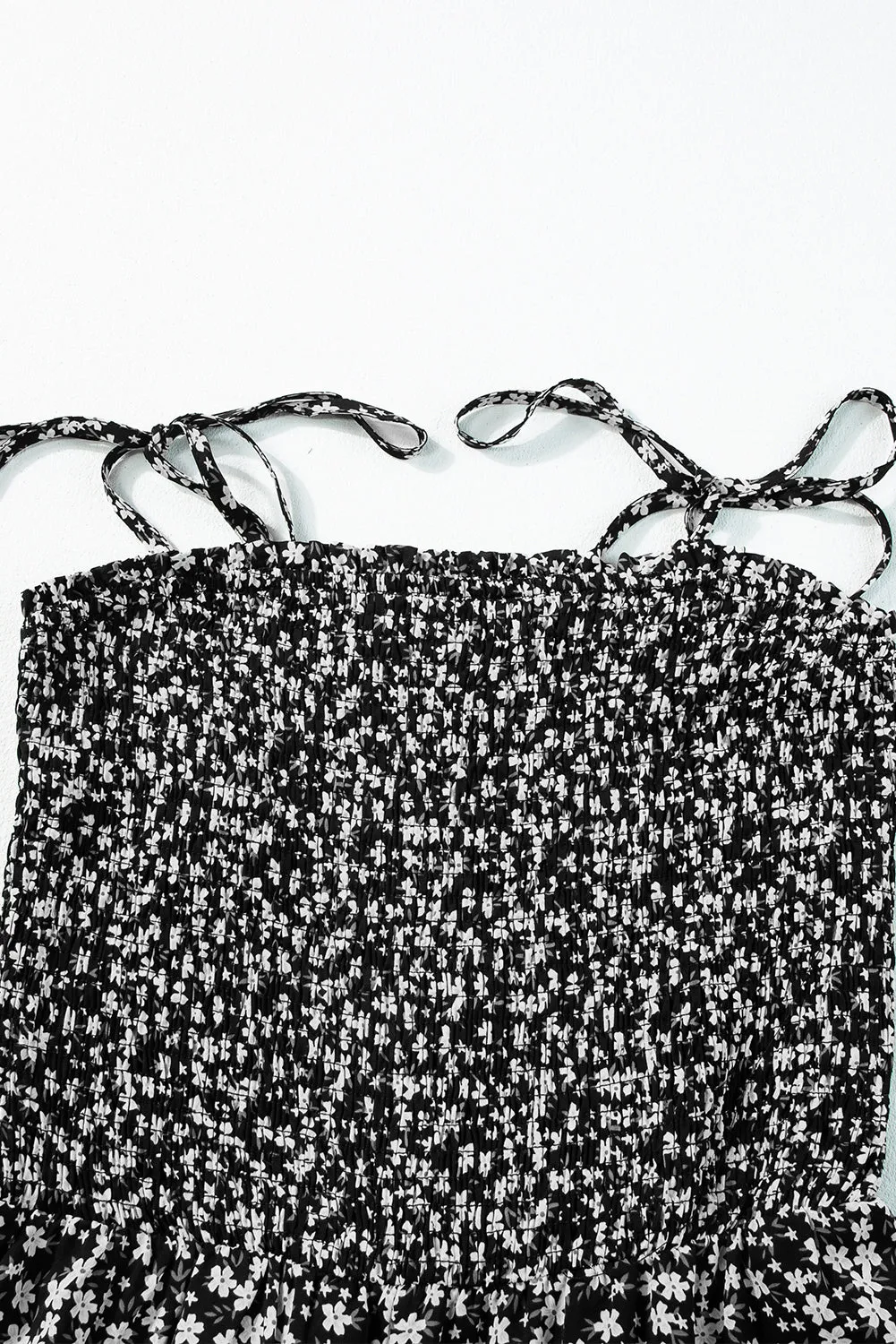 Smocked Bodice Jumpsuit Daisy