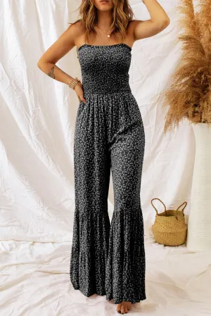 Smocked Bodice Jumpsuit Daisy