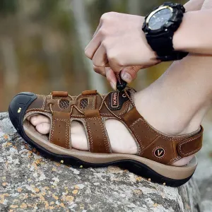 SommerStil Atmungsaktive Herren-Sandalen