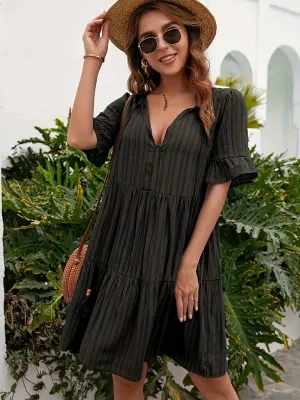 Spring and summer Amelia short sleeve dress