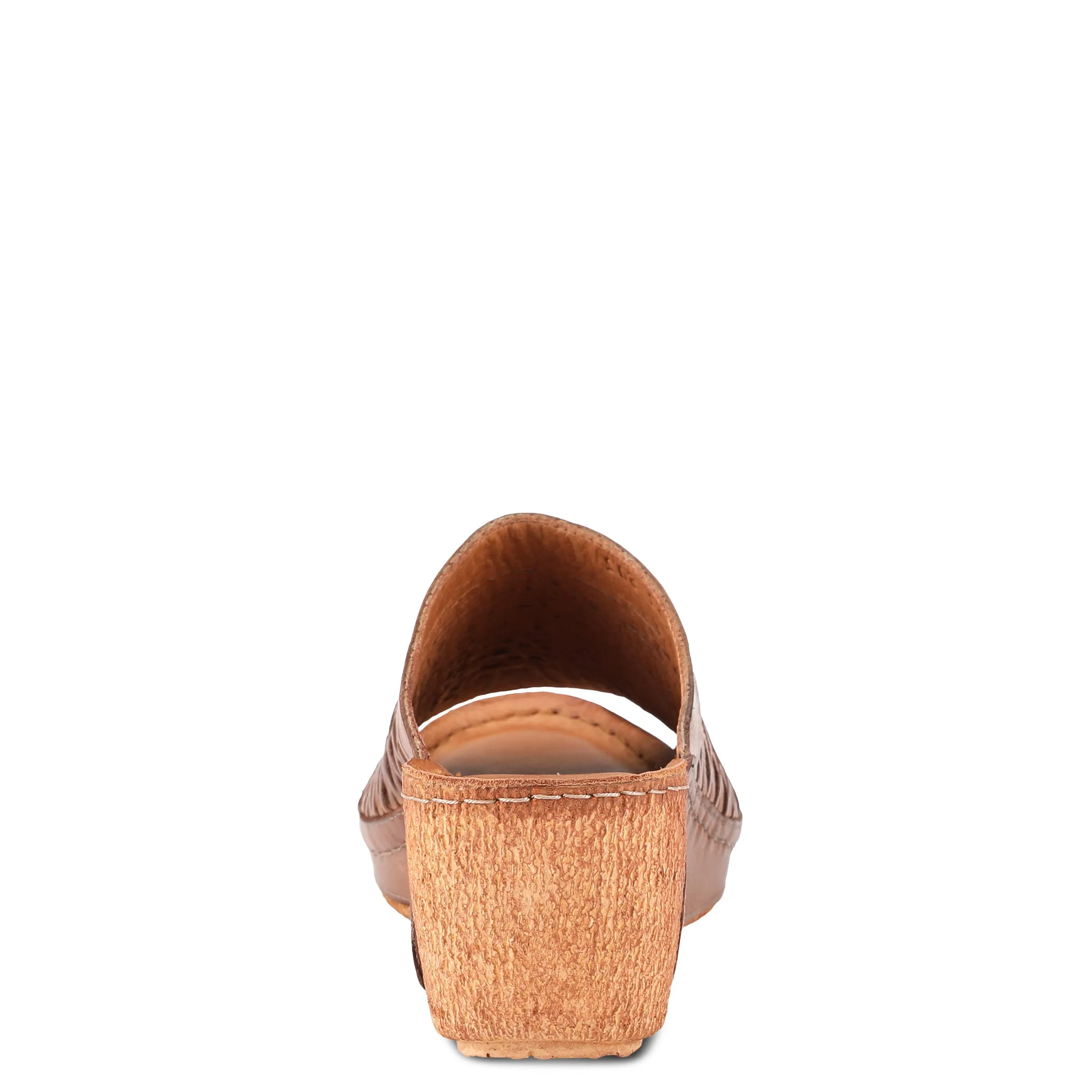 Spring Step Shoes Cunacena Sandal Women’s Leather Wedge 2.5" Heel