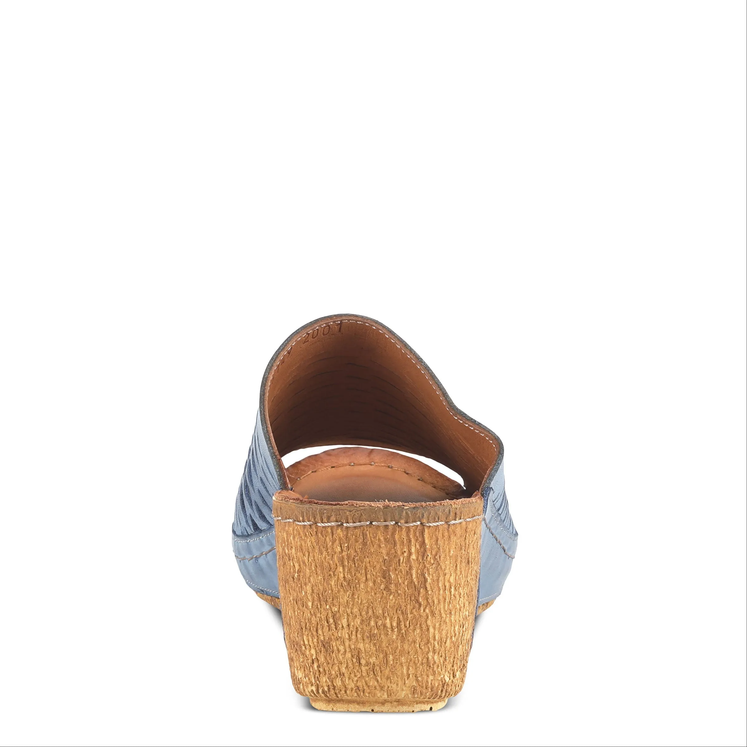 Spring Step Shoes Cunacena Sandal Women’s Leather Wedge 2.5" Heel