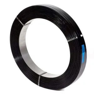 Steel Strapping - Standard Duty - 5/8" x .020" - 1,500lb - 16" x 3" Core - 2,400' / Coil - 1 Coil