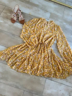 Sunset Floral Dress