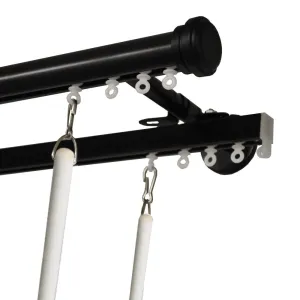Tekno 25/Euro Double Curtain Track Set