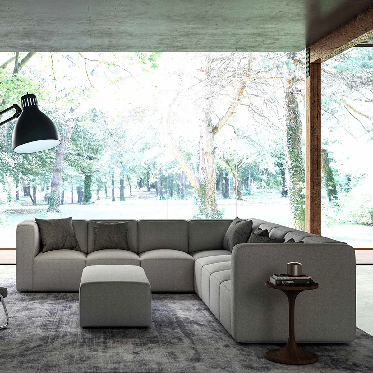 THE BRUCE SECTIONAL 4-SEAT   CORNER