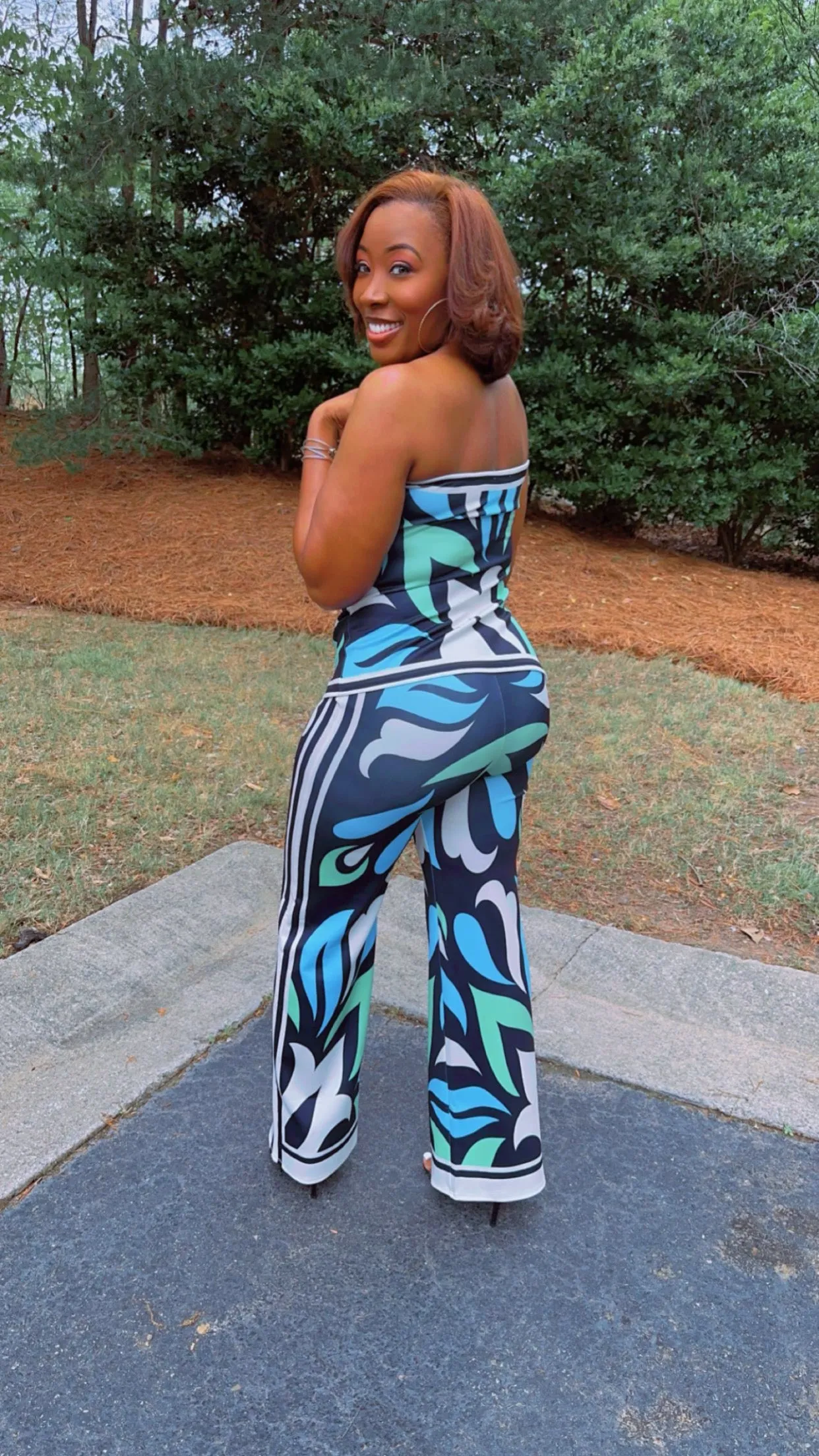 The "Gia" 2 Piece Pant Set