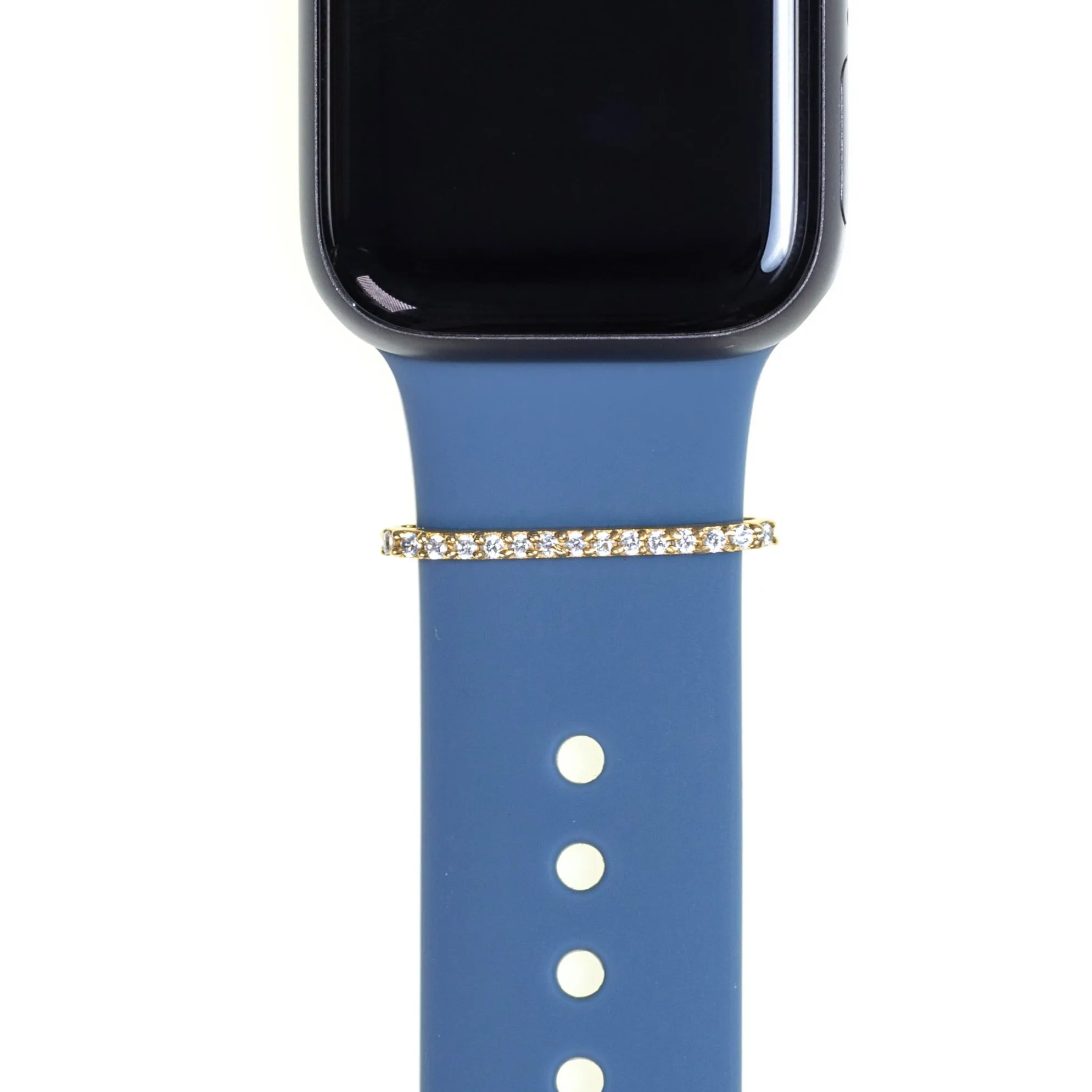 Thin with BirthStone Plate Ring • Apple Watch Band's Charm