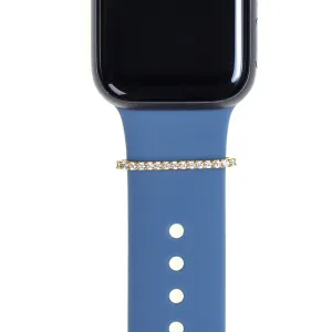 Thin with BirthStone Plate Ring • Gold 14K • Apple Watch Band's Charm
