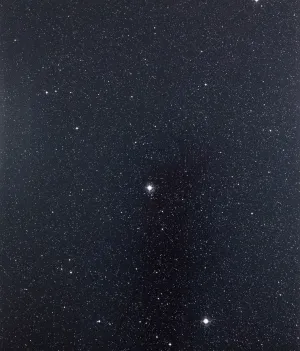 THOMAS RUFF "STAR 16H 08m/-25°" CHROMOGENIC PRINT, 1992