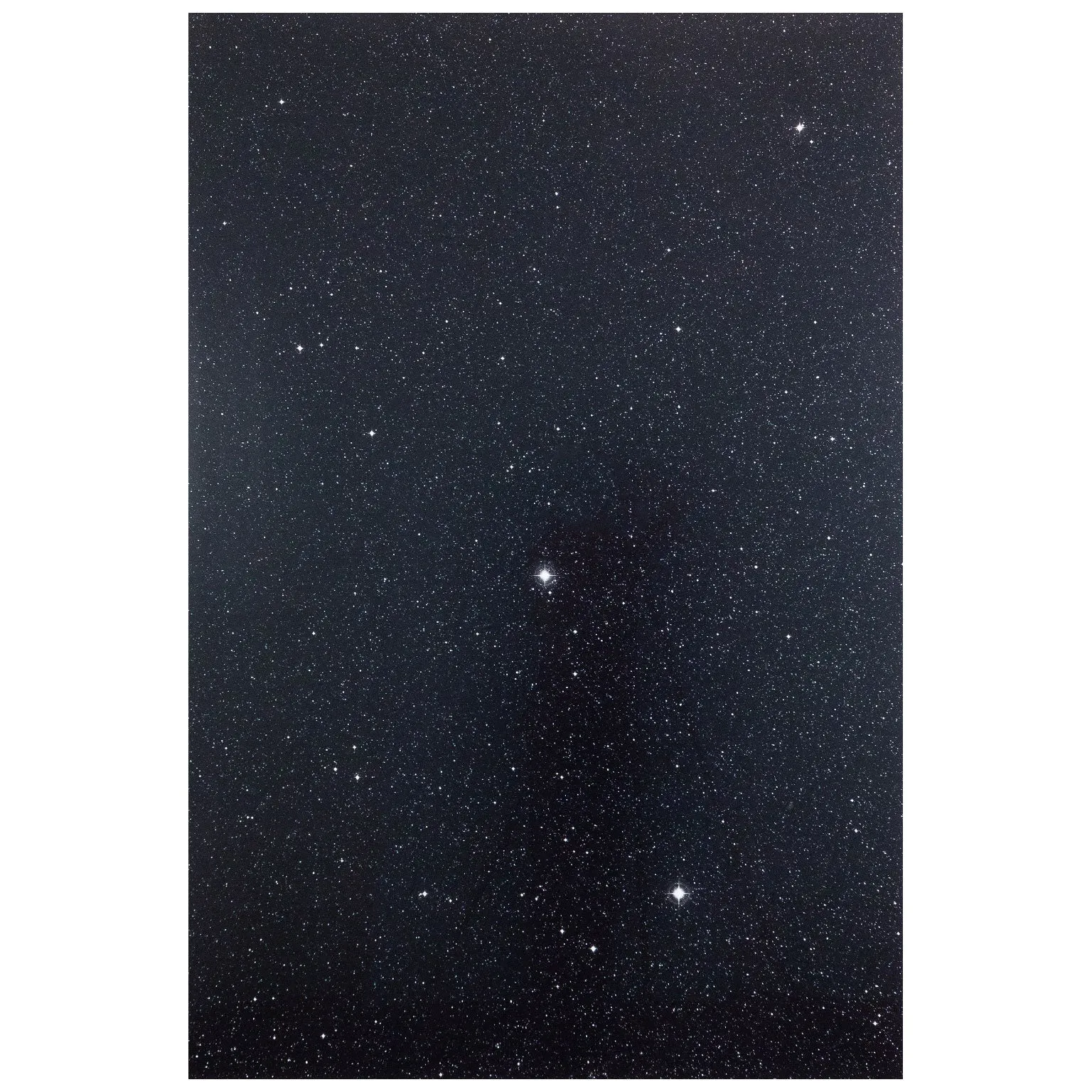 THOMAS RUFF "STAR 16H 08m/-25°" CHROMOGENIC PRINT, 1992
