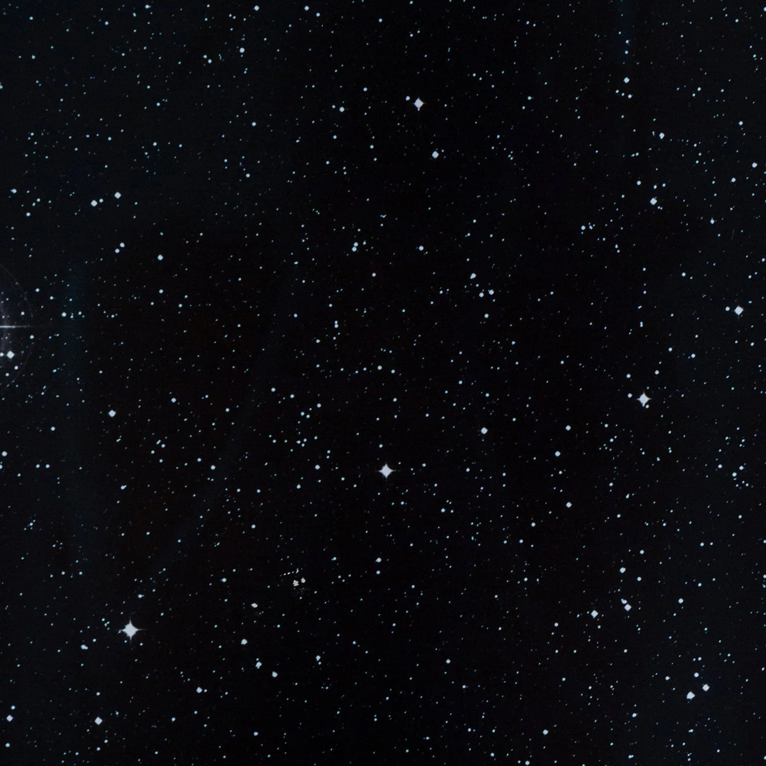 THOMAS RUFF "STAR 16H 08m/-25°" CHROMOGENIC PRINT, 1992