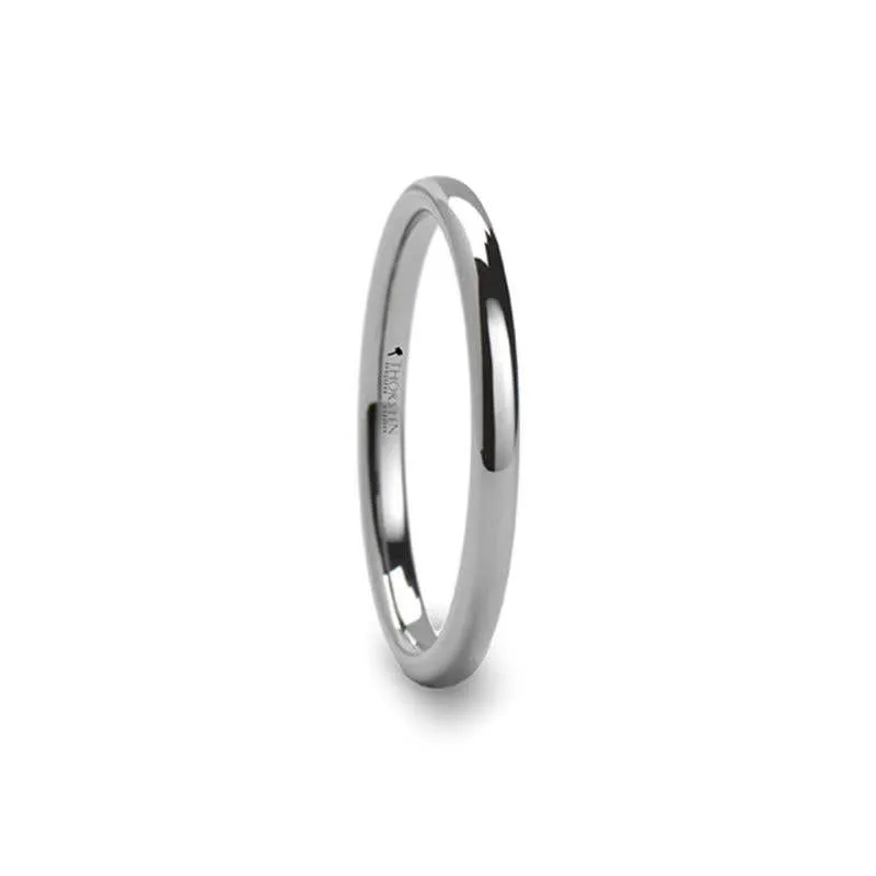 Thorsten DOMINUS Domed Tungsten Carbide Ring - 2mm - 12mm