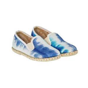TIE DYE BLUE espadrille