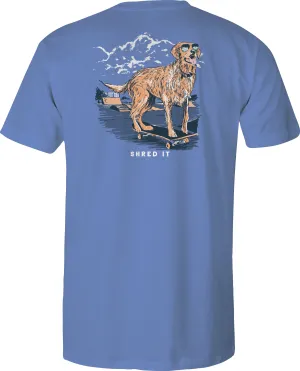 Toddler Short Sleeve Tee - Shred It Skater - Dusk