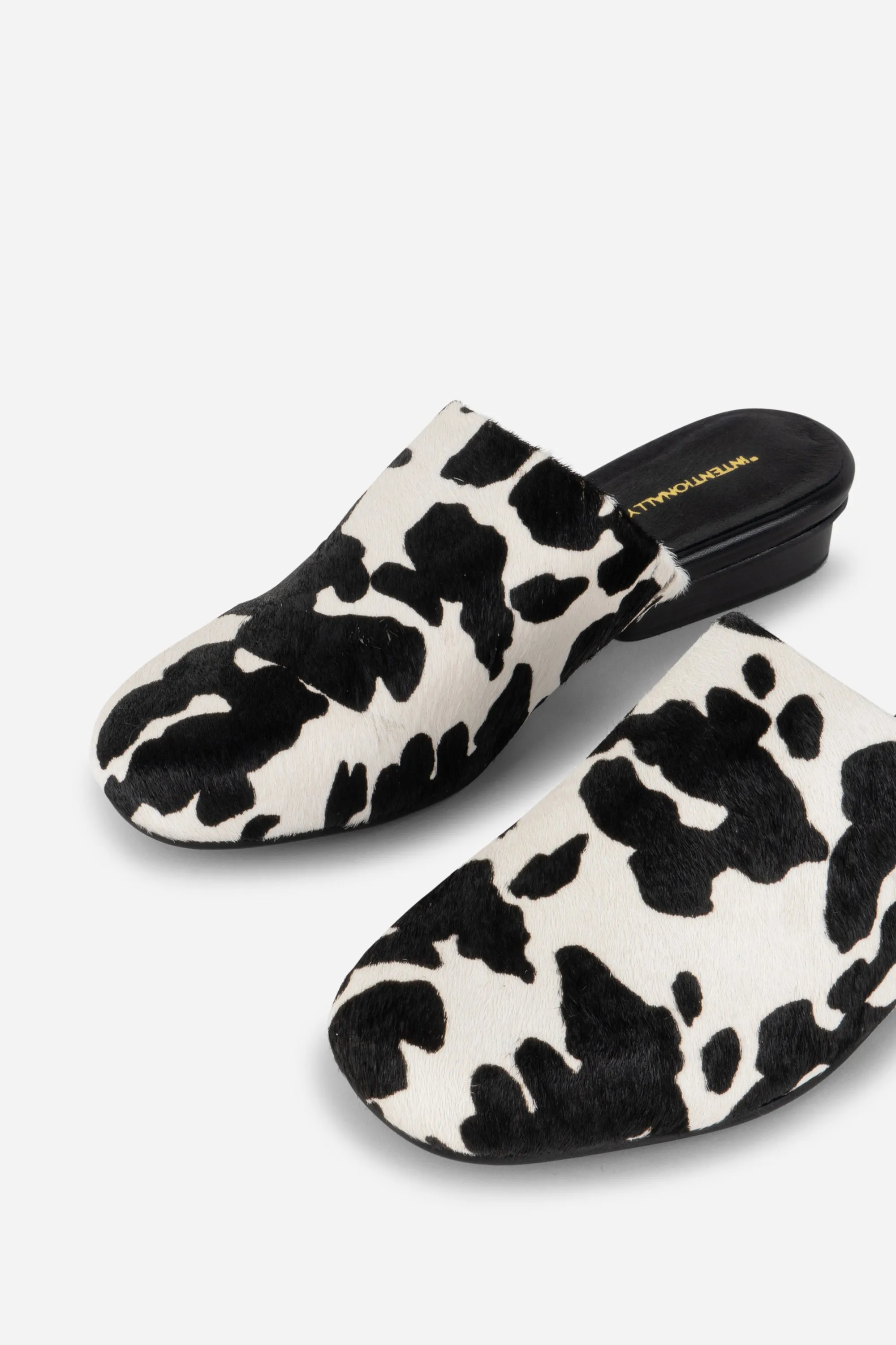 TOUCH COWHIDE SLIP ON