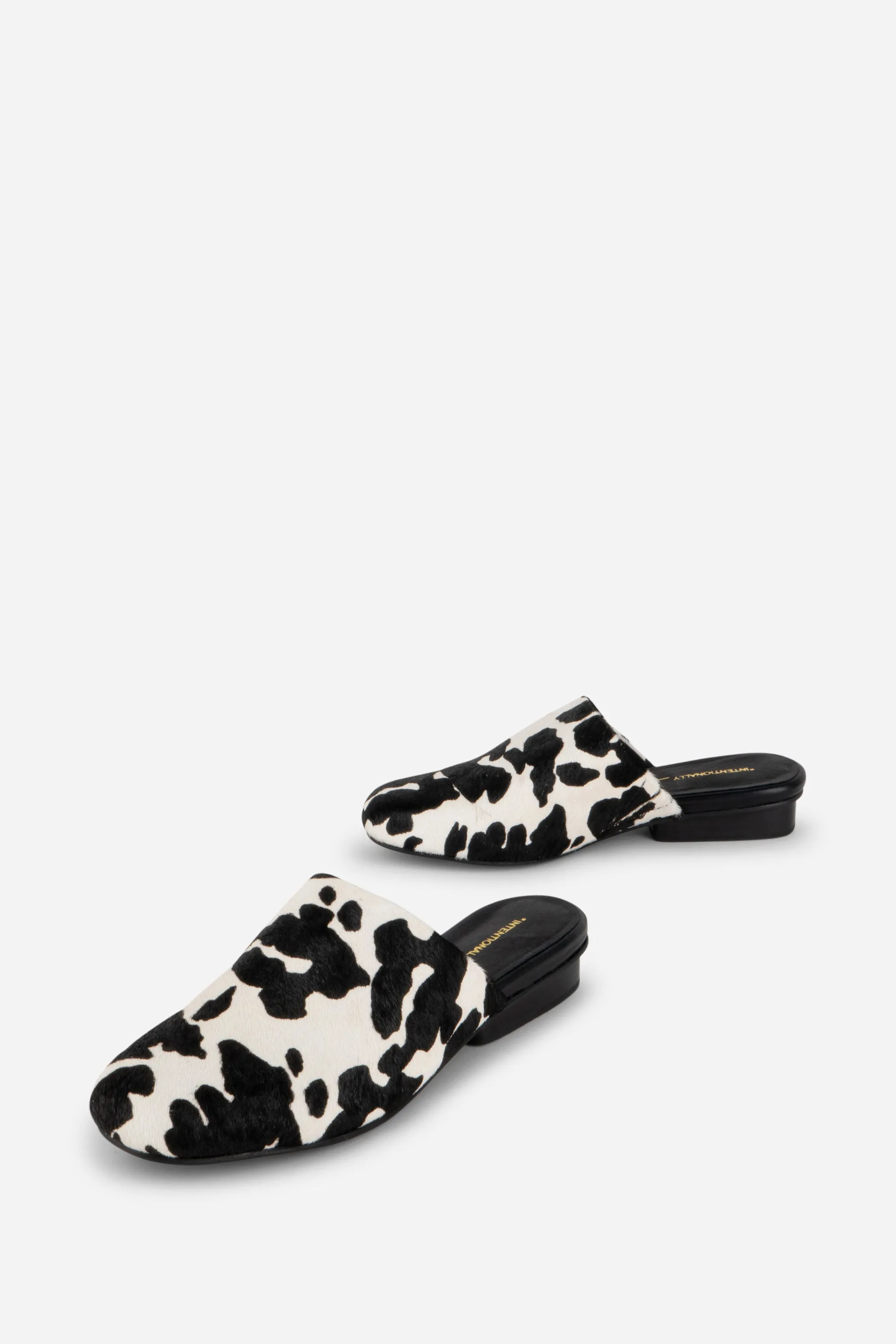 TOUCH COWHIDE SLIP ON