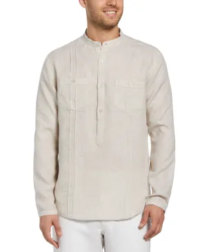 Two-Pocket Pintuck Popover Shirt