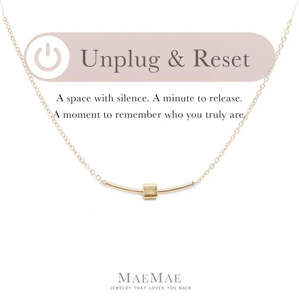 Unplug & Reset Necklace