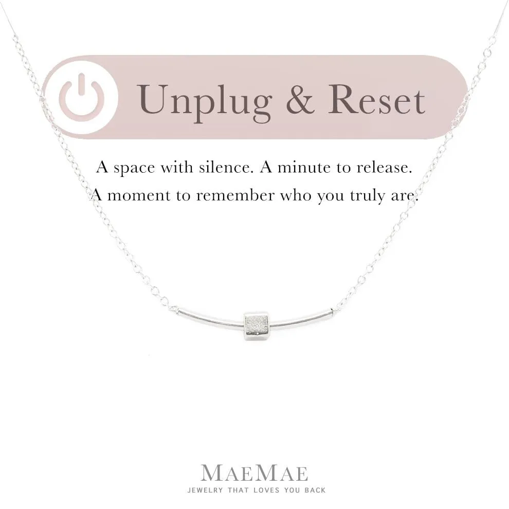Unplug & Reset Necklace