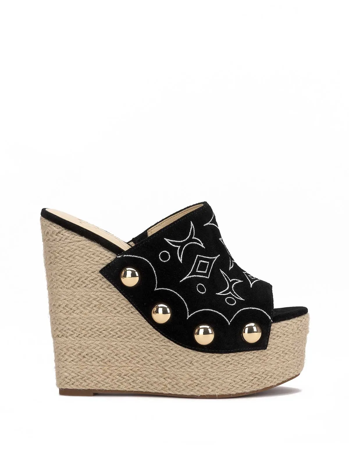 Vadim Espadrille Wedge in Saddle Ranch