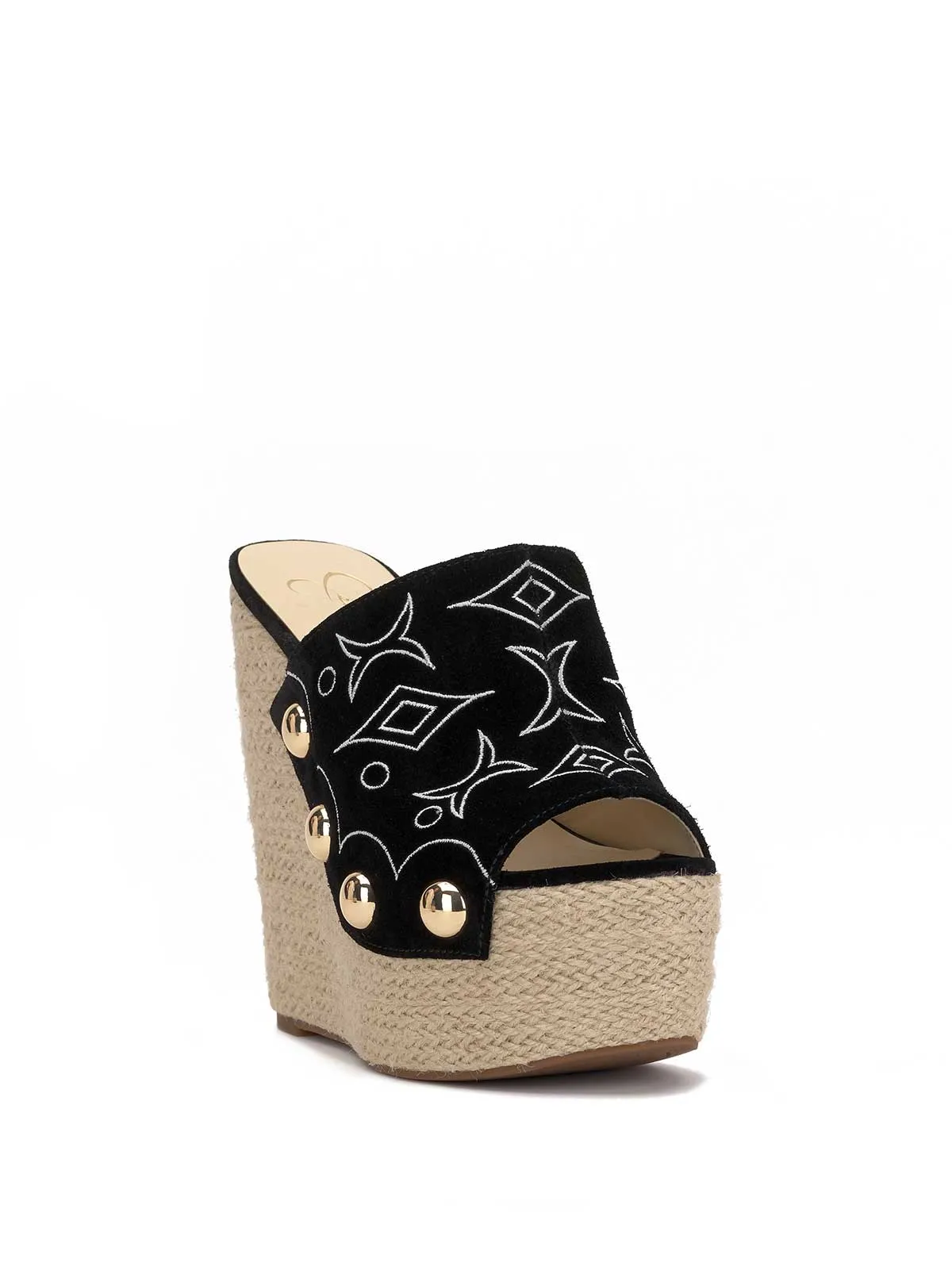 Vadim Espadrille Wedge in Saddle Ranch