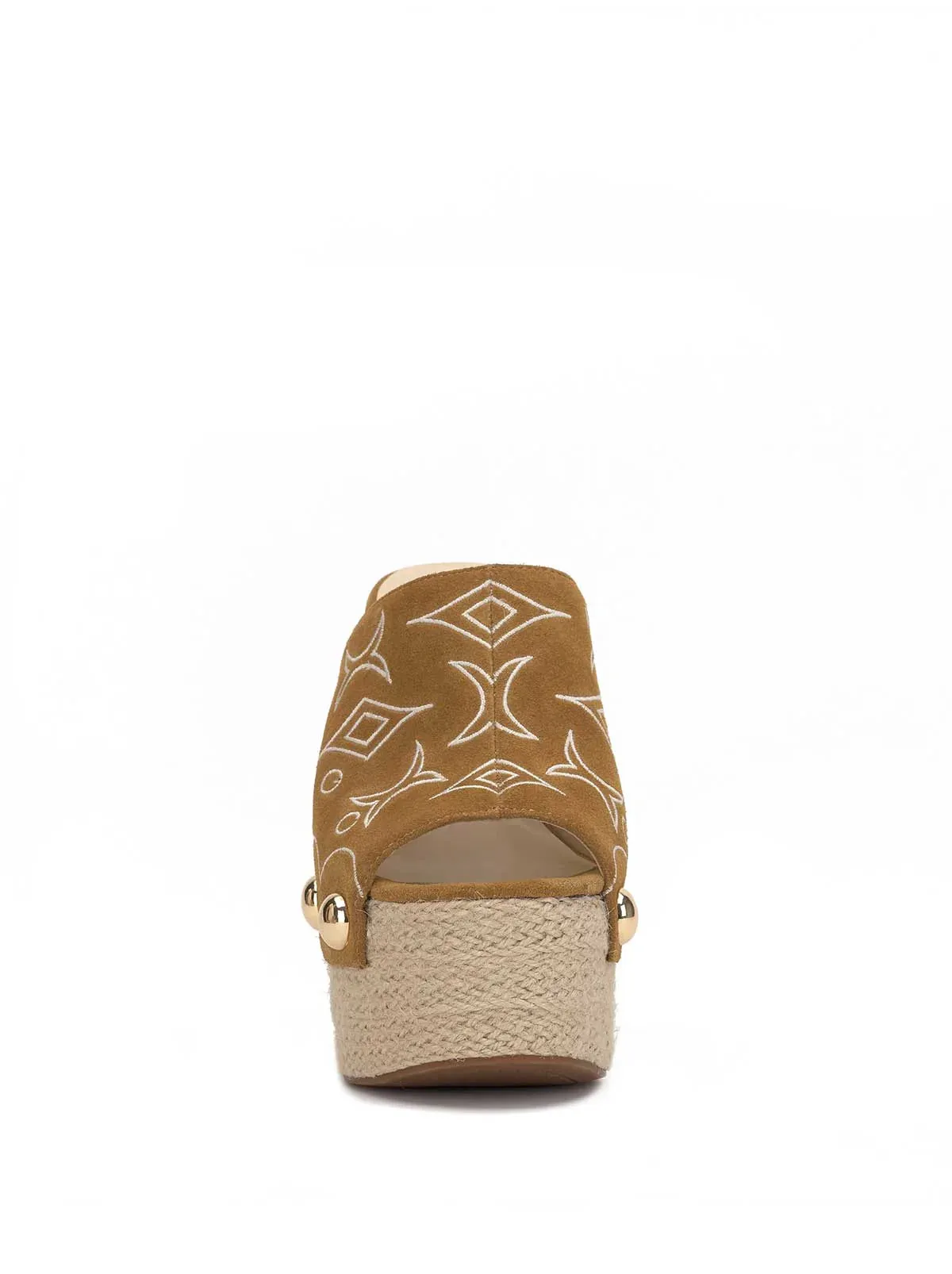 Vadim Espadrille Wedge in Saddle Ranch