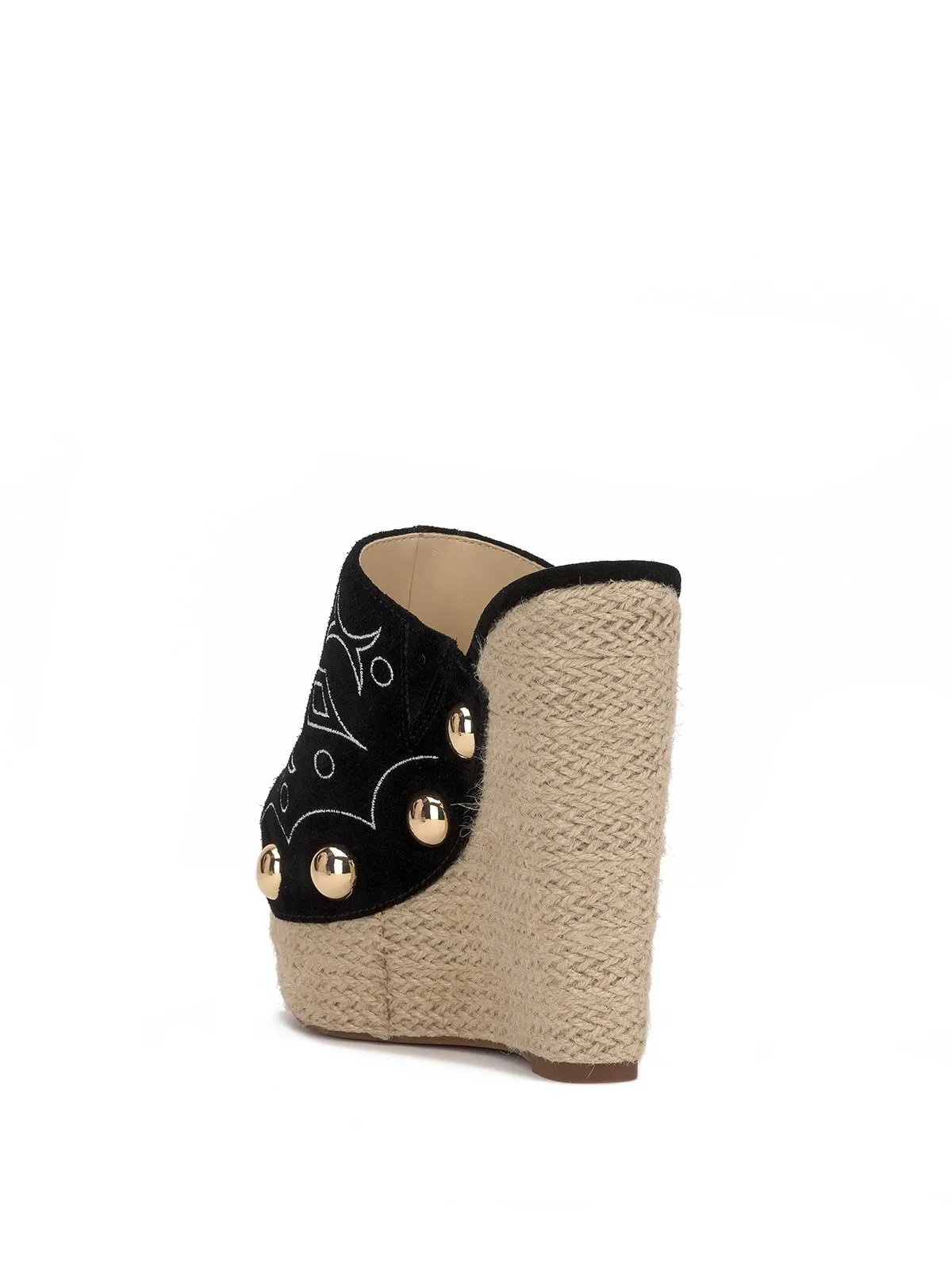 Vadim Espadrille Wedge in Saddle Ranch