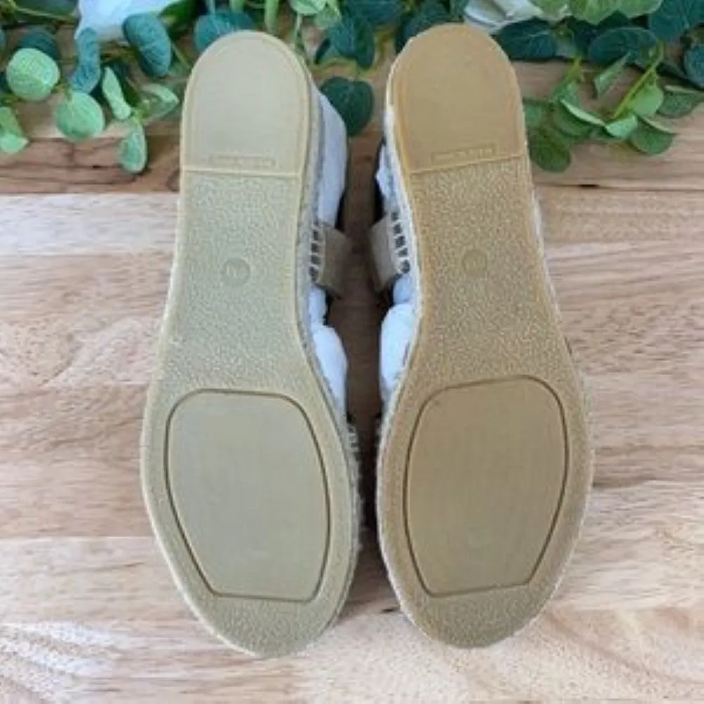 Via Spiga Gia Espadrille Sandals Brown Size 8
