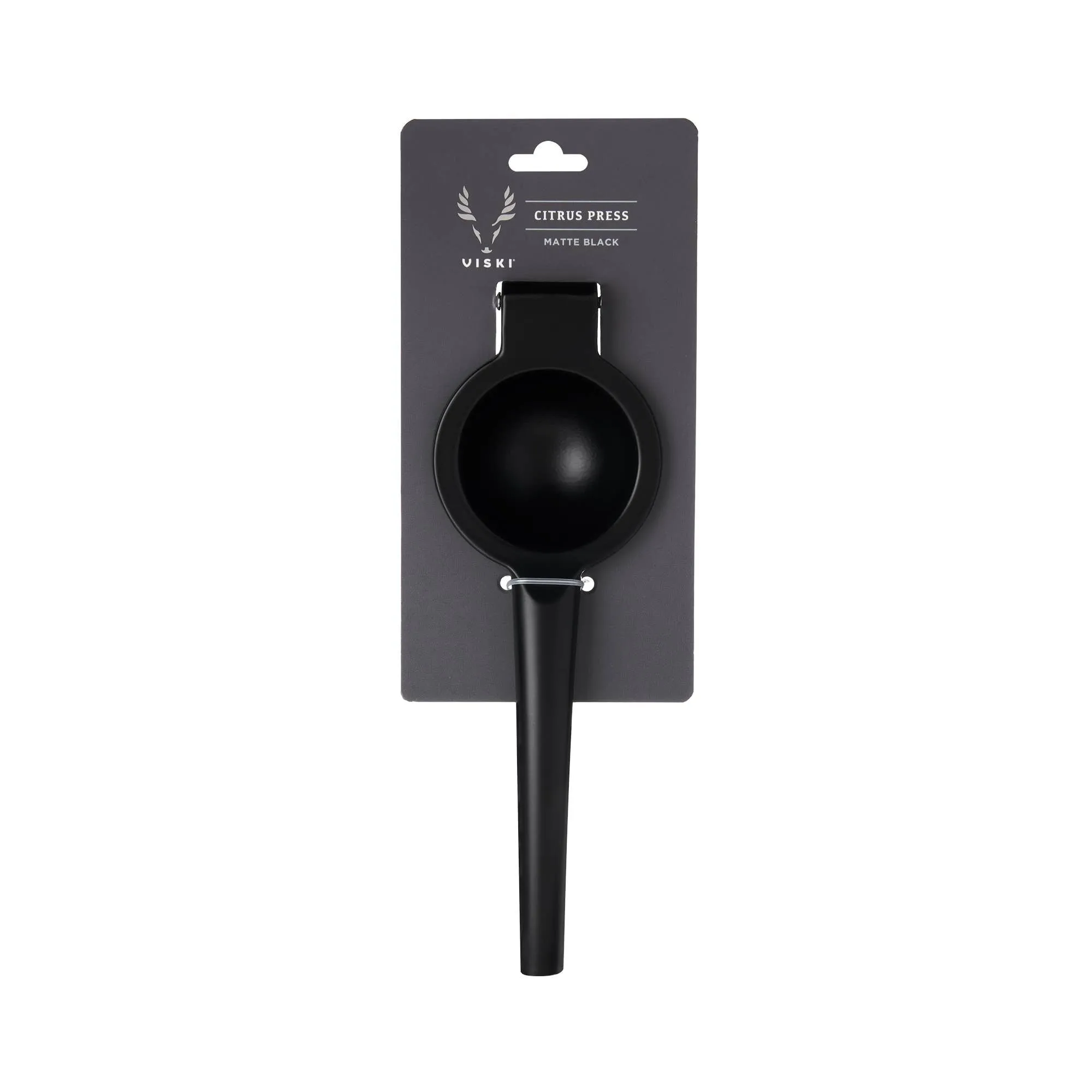 Viski - Black Powder-Coated Aluminum Citrus Press