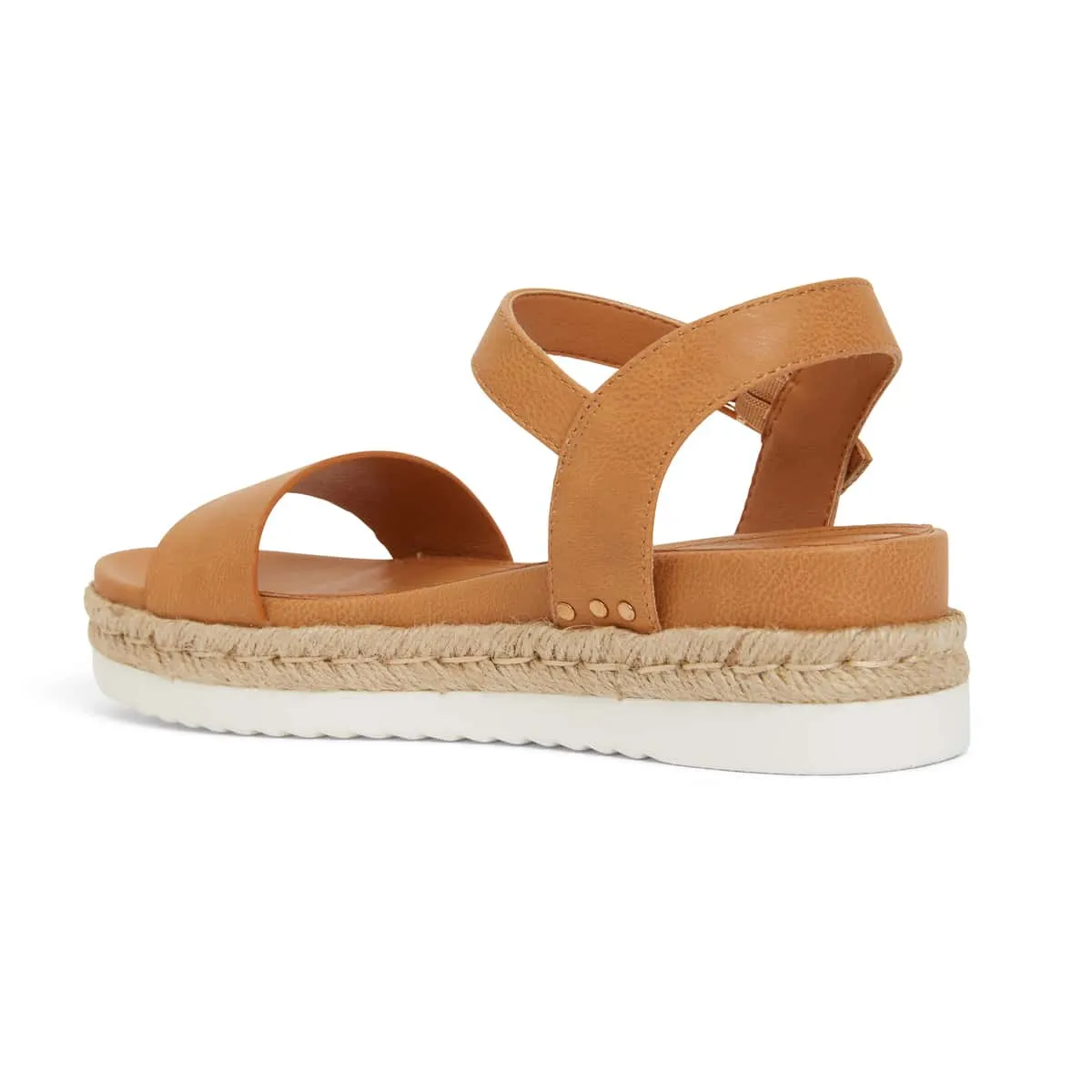 Wander Espadrille in Camel Smooth