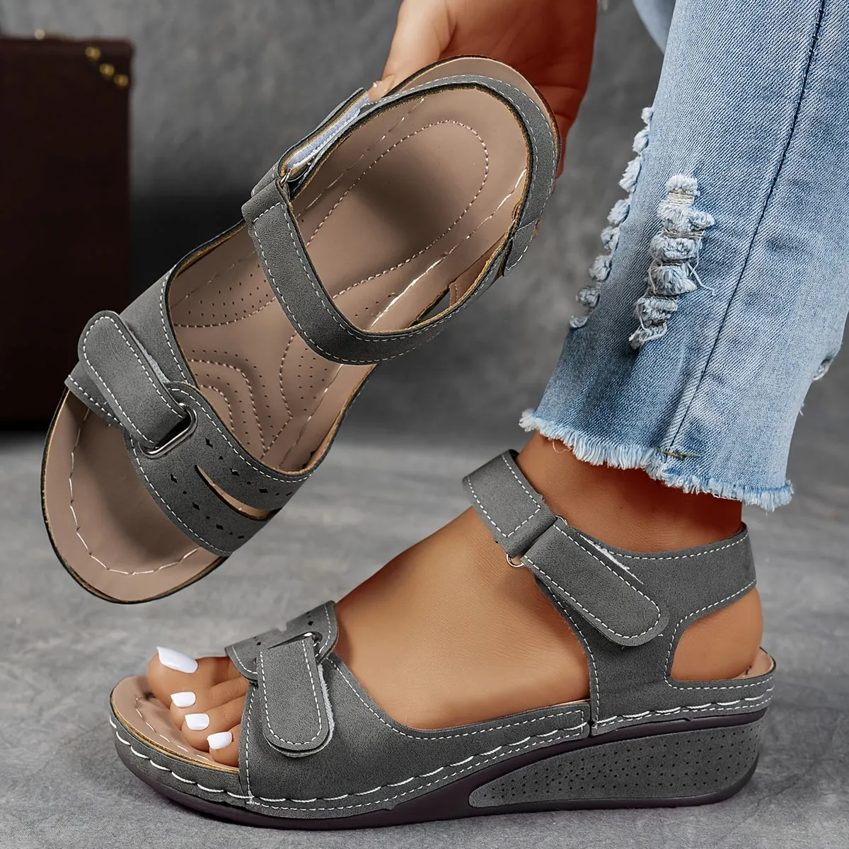 Wedge Sandals | Summer Comfort | Casual Open Toe