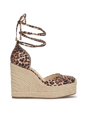 Weyla Espadrille Wedge in Leopard