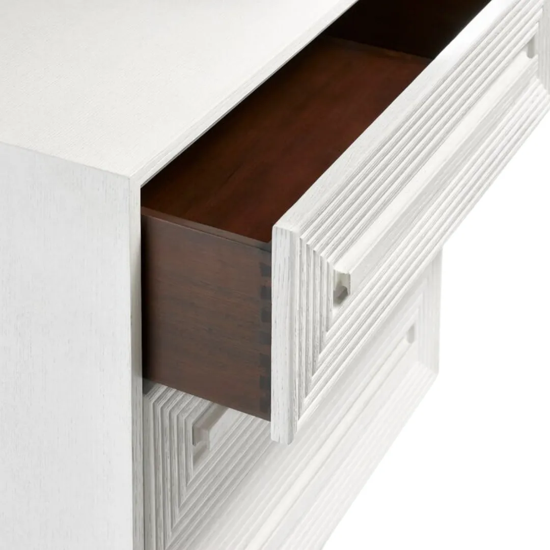 White Palmer Dresser