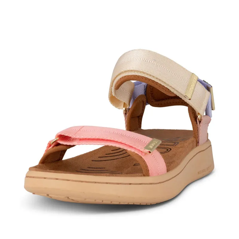 WODEN Line Sandals in Butter Multi