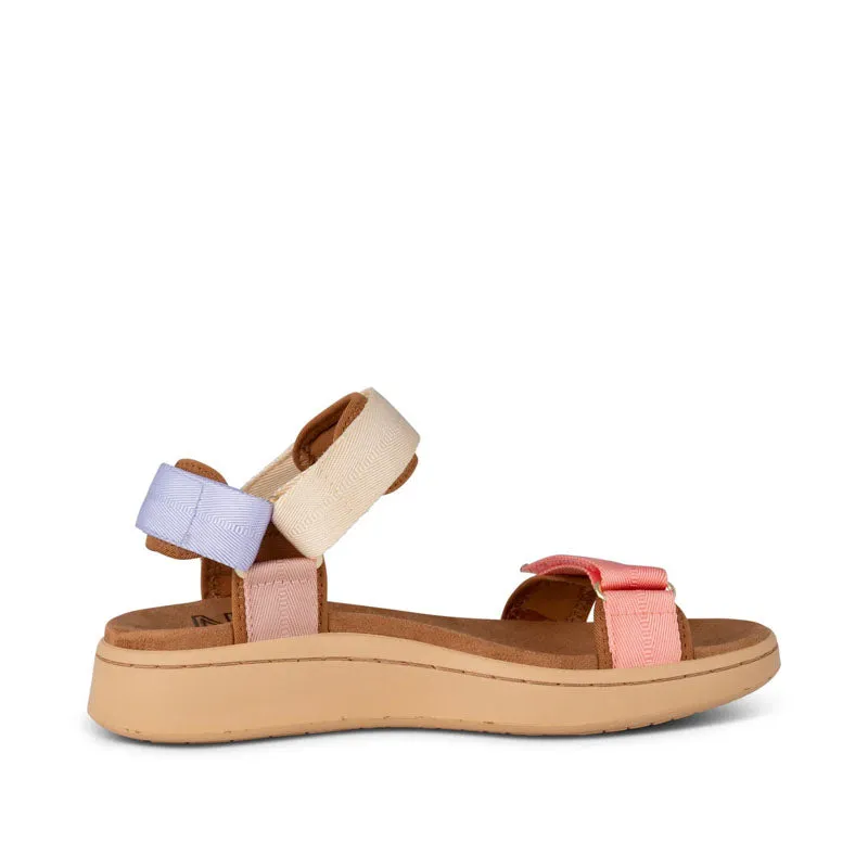 WODEN Line Sandals in Butter Multi