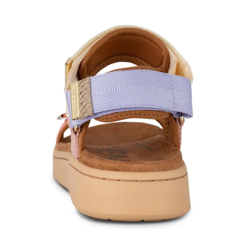 WODEN Line Sandals in Butter Multi