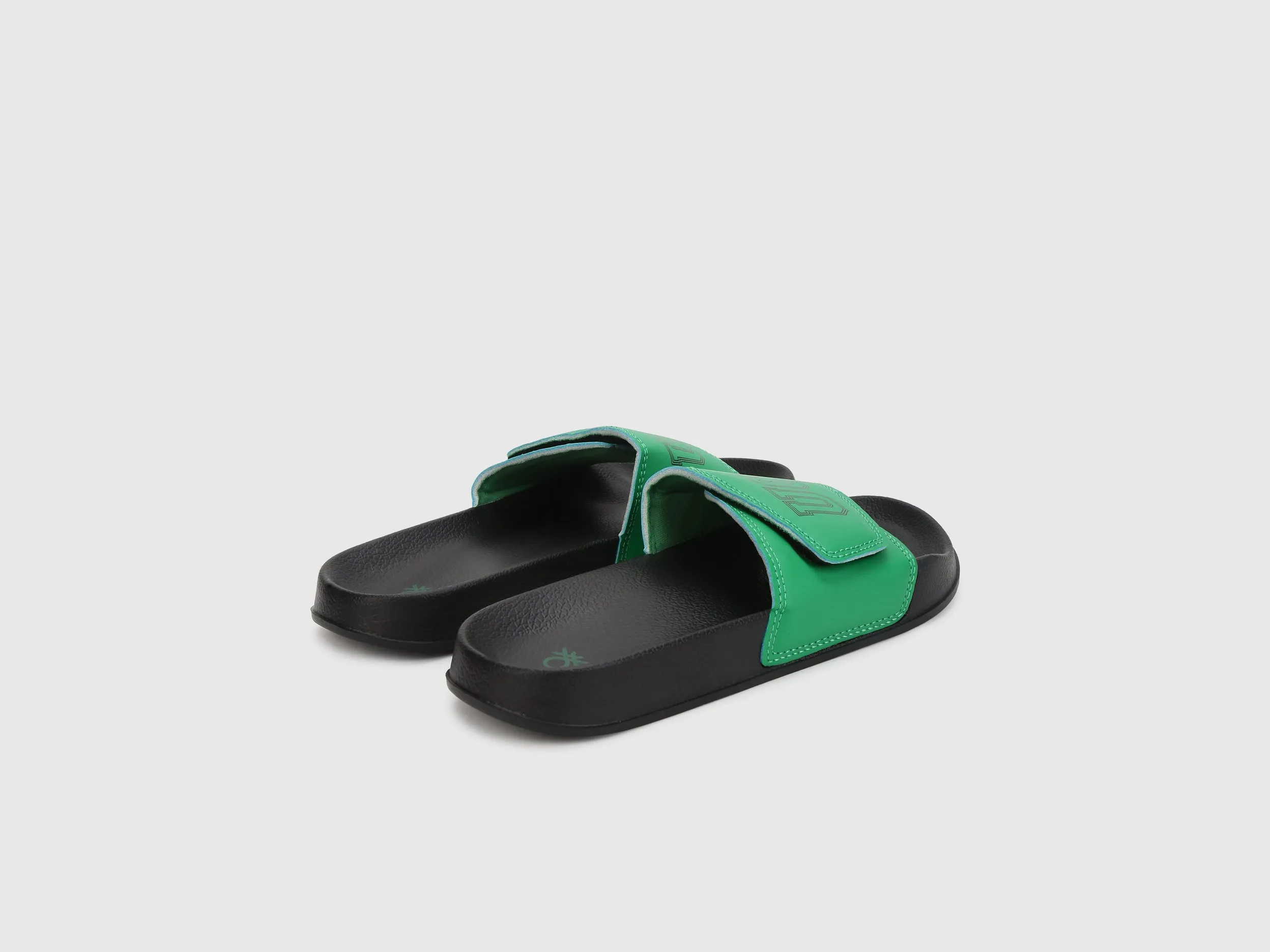 Women Printed Velcro Sliders