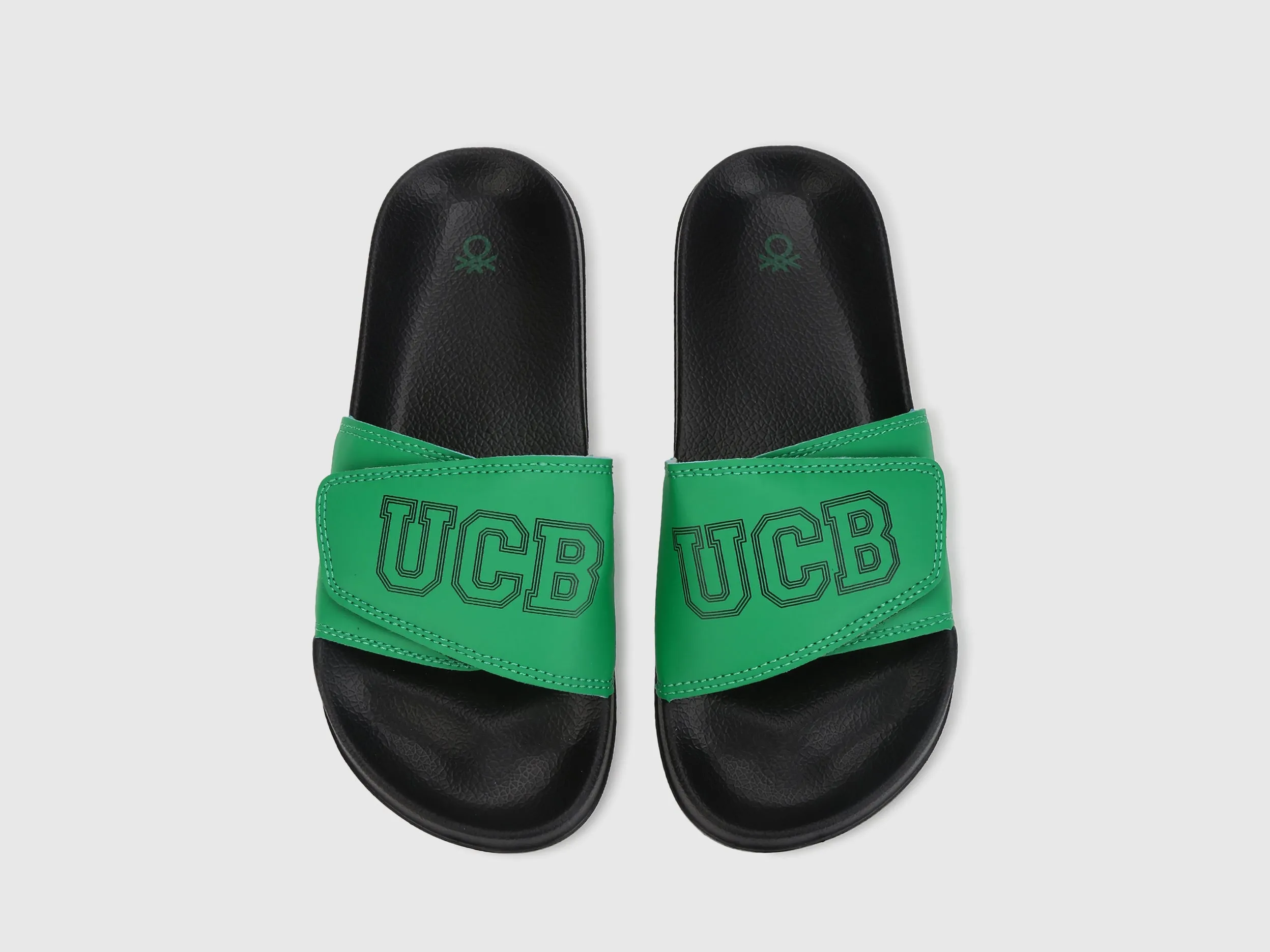 Women Printed Velcro Sliders