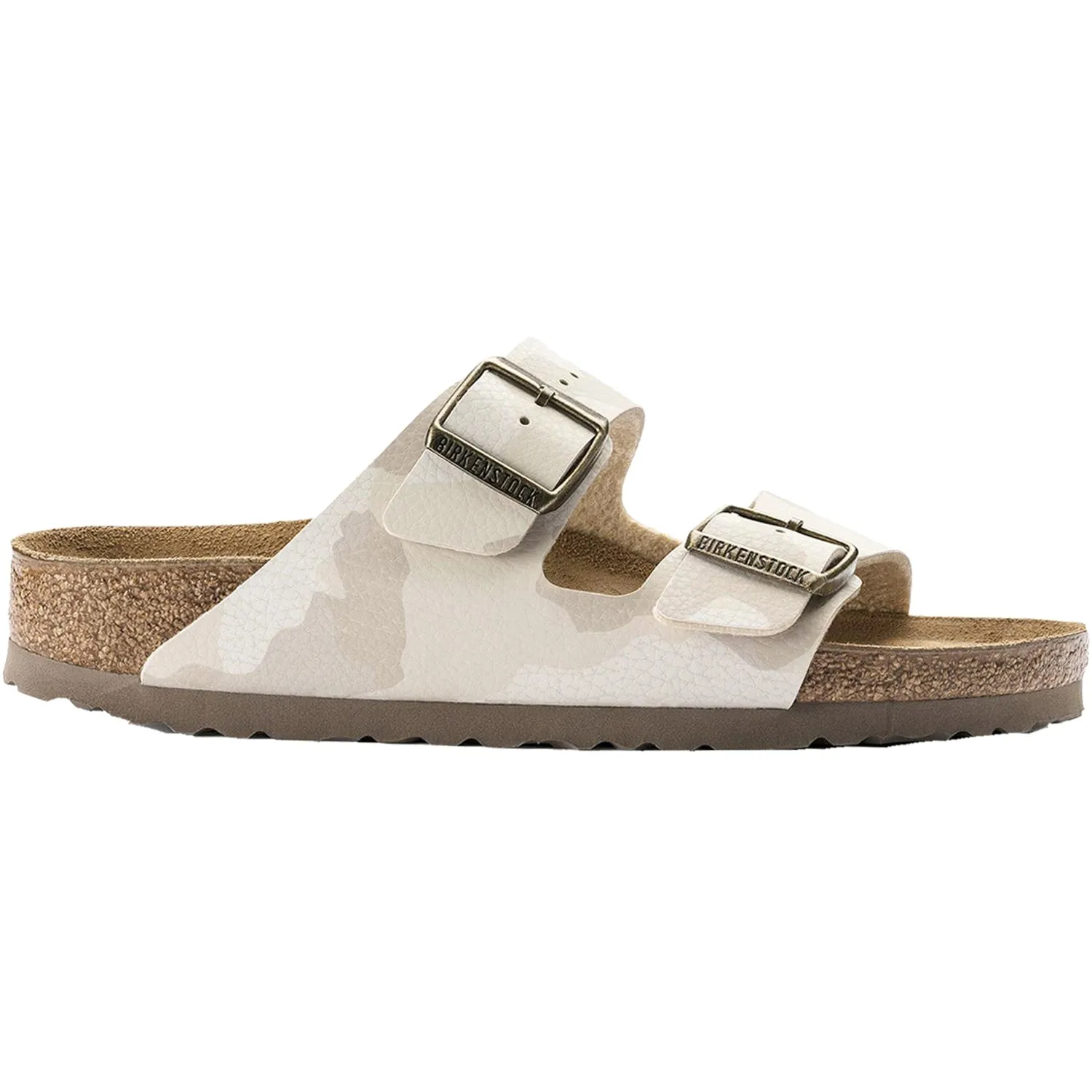 Women's Birkenstock Arizona Desert Soil Camo Sand Birko-Flor