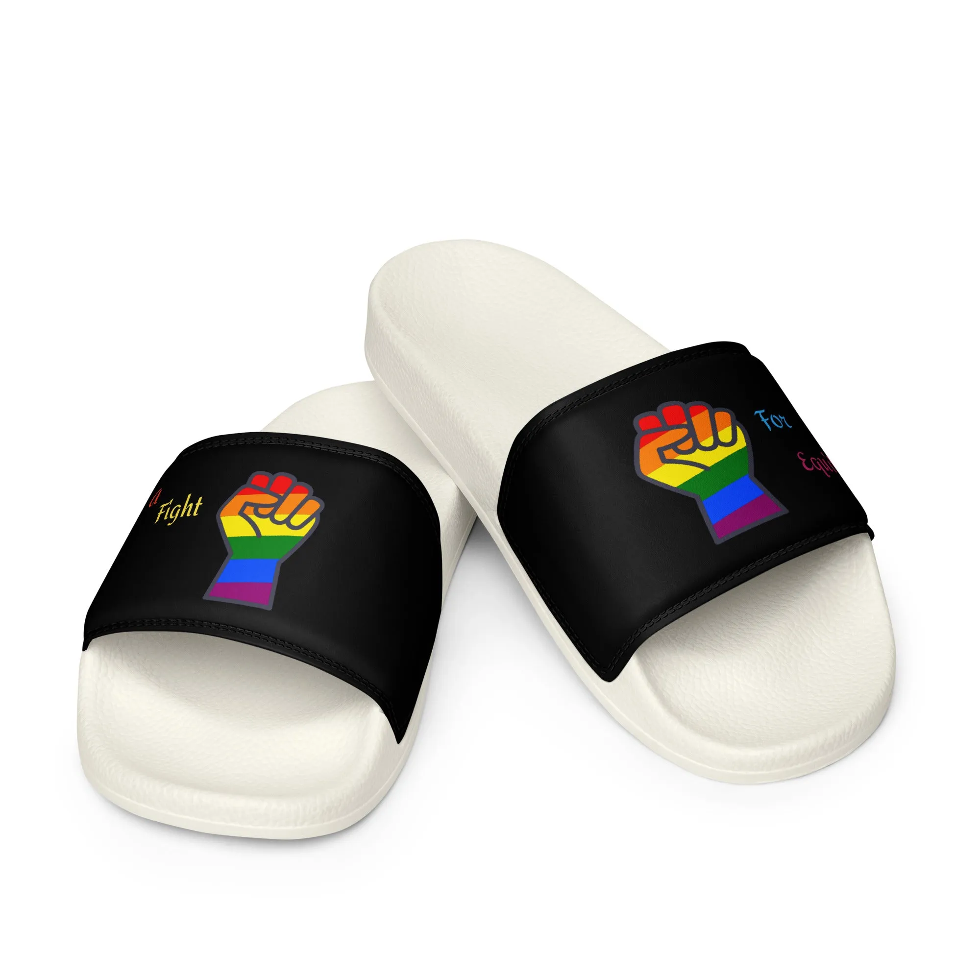 Women's Rainbow Slides