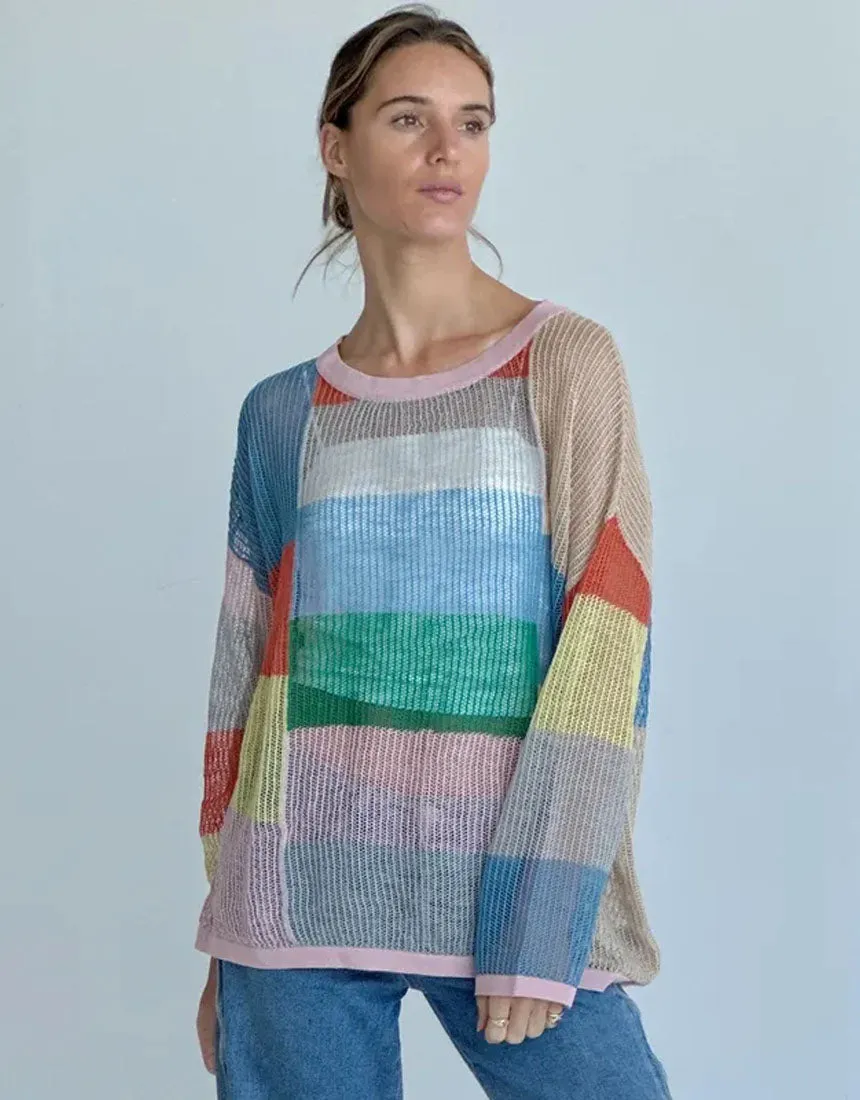 Worthier Addie Patchwork Knit
