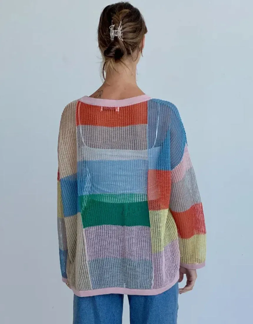 Worthier Addie Patchwork Knit