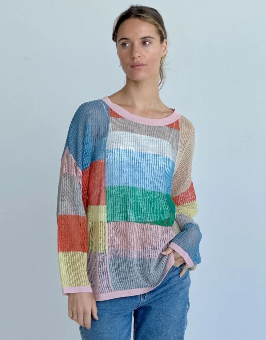Worthier Addie Patchwork Knit