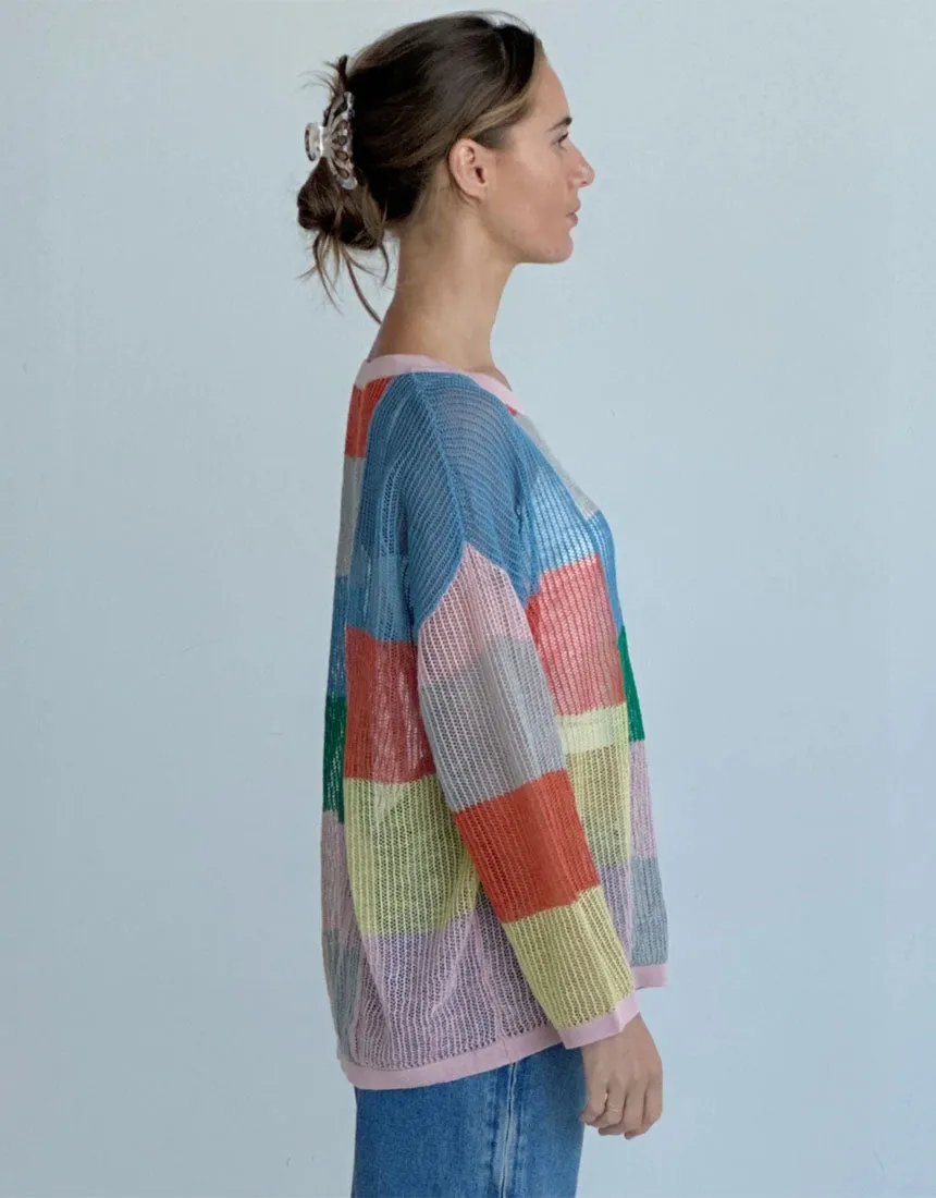 Worthier Addie Patchwork Knit