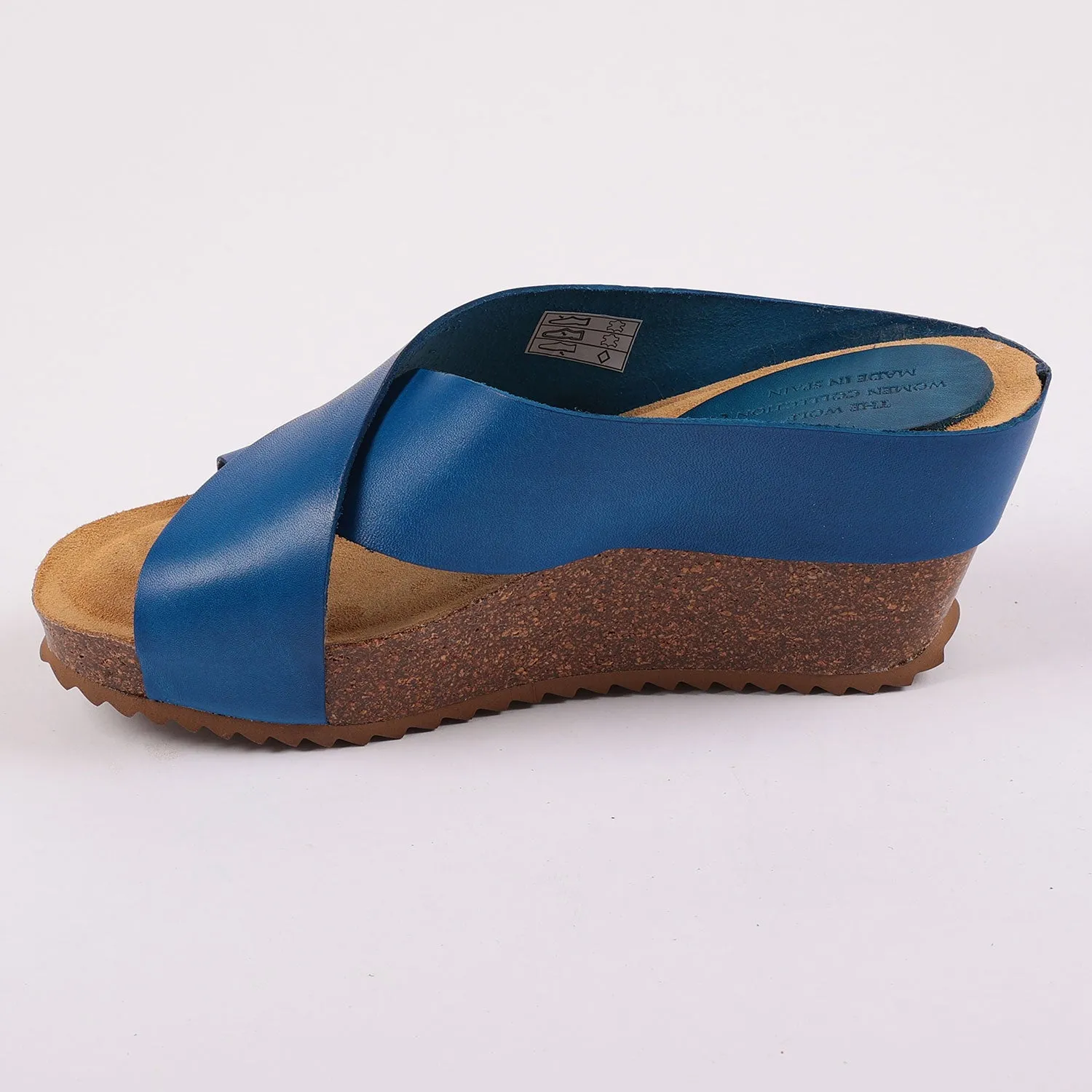 X Sandals in Blue