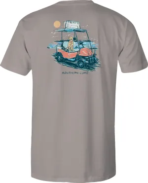Youth & Toddler Short Sleeve Tee - Fishing Cart V4 - Granite